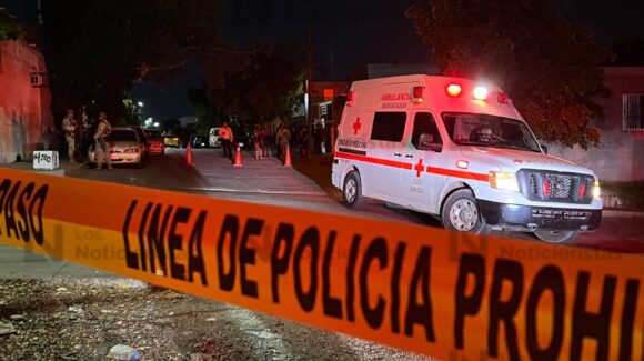 Dos fallecidos y dos heridos deja ataque armado en una vivienda de la colonia López Mateos de Culiacán, Sinaloa