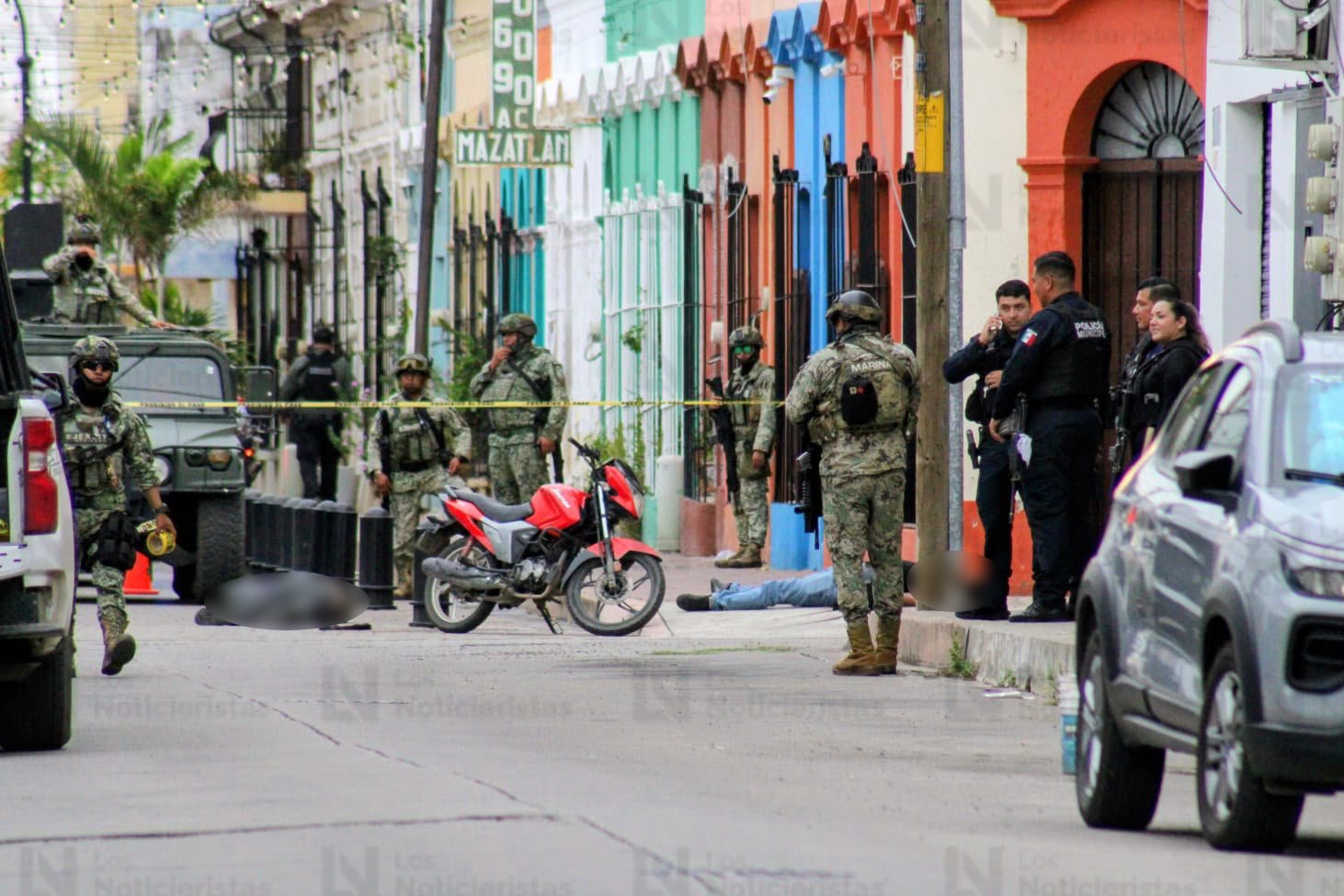 Ataque armado en taller de motos en Mazatlán deja dos hombres sin vida
