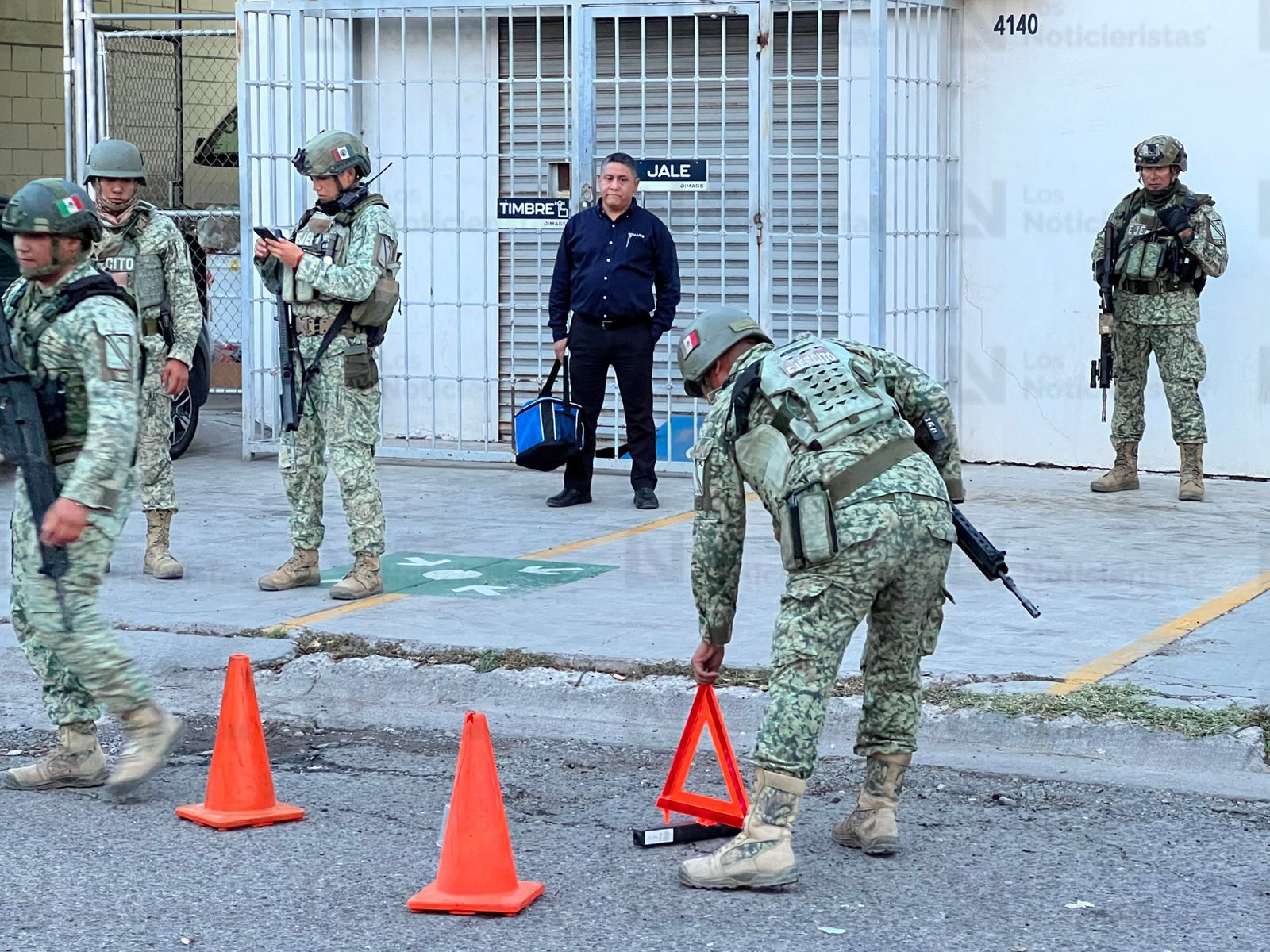 Atentado afuera del residencial Molino de Flores, Culiacán