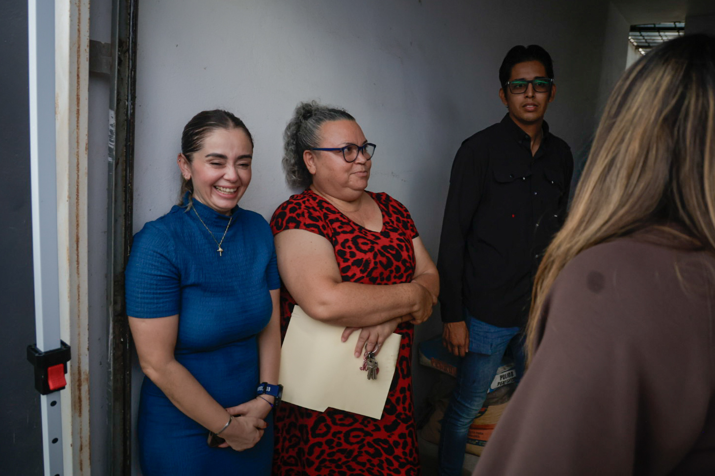 Ayto. de Culiacán entrega calles pavimentadas en la colonia Capistrano
