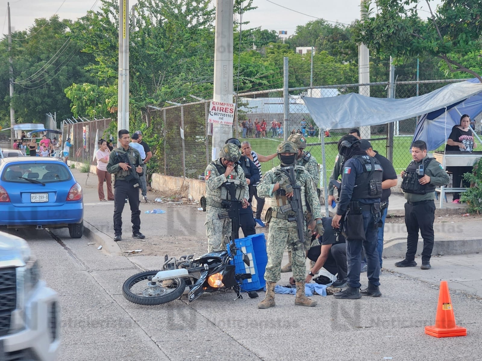 Balea vivienda y luego abandona moto para robar vehículo en Culiacán