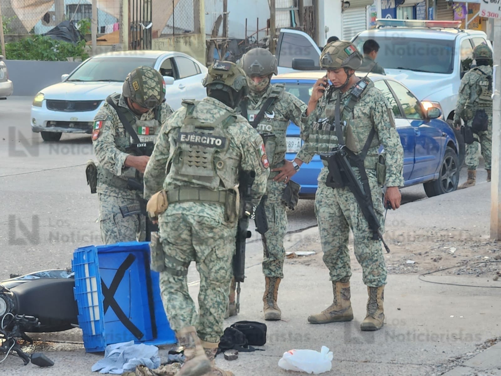 Balea vivienda y luego abandona moto para robar vehículo en Culiacán