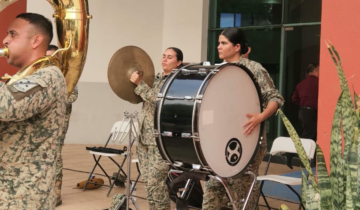 Banda de Música de la Tercera Región Militar en Guasave