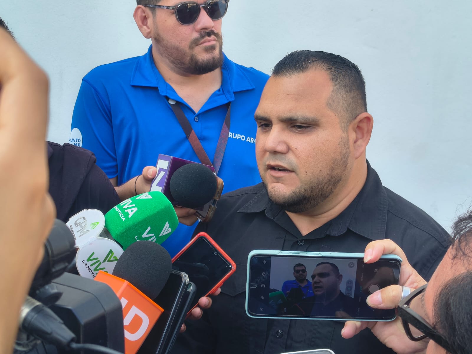 aime Othoniel Barrón Valdez, secretario de Seguridad Pública Municipal.