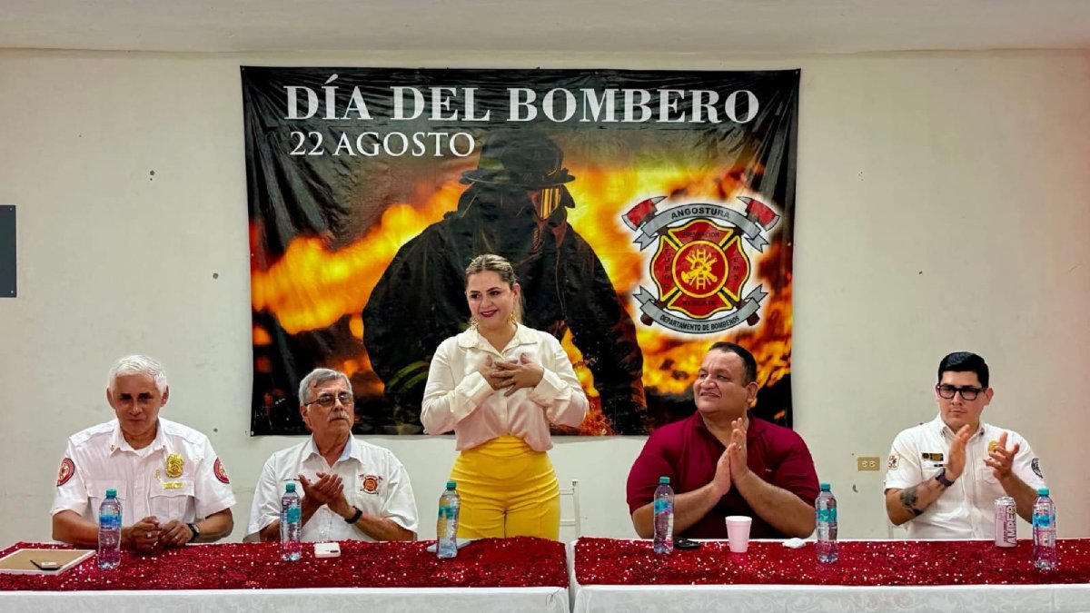 bomberos de angostura conmemoran su dia entre adeudos y carencias evento