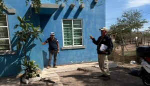 Brigada de Vectores en hogar del Évora