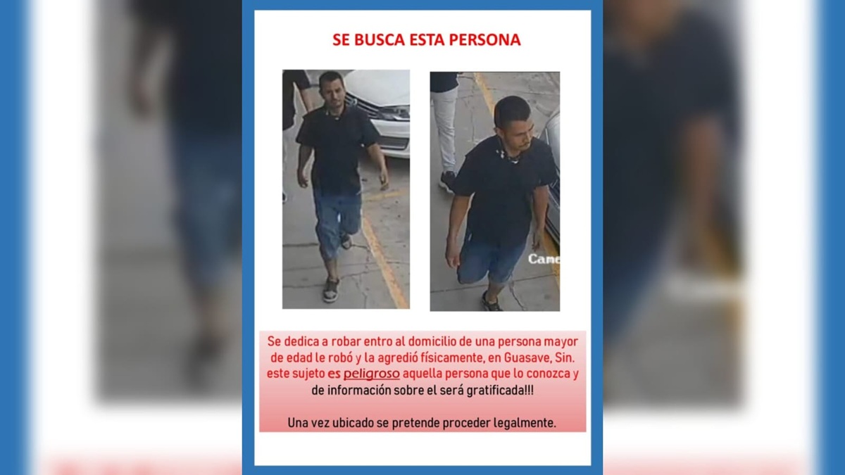 Buscan a agresor de adulta mayor en Guasave