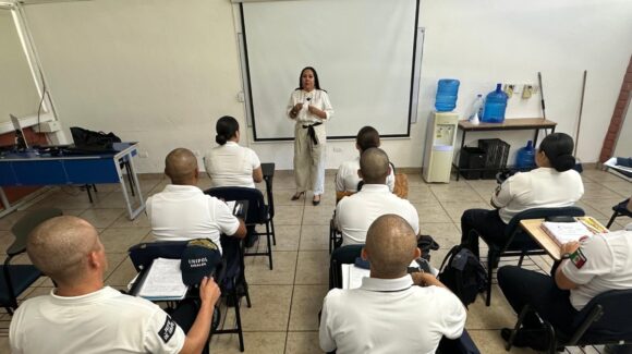 Cadetes de Unipol en Sinaloa reciben capacitación en Derechos Humanos en Función Policial desde el inicio de su formación
