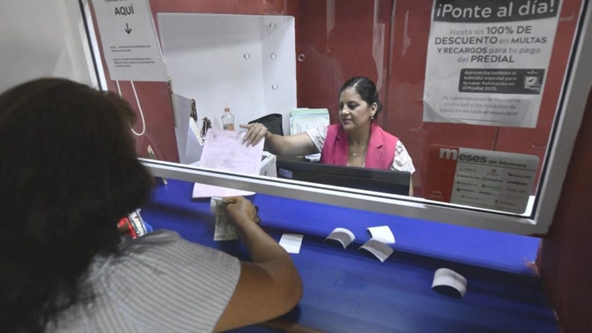 Caja de pago en Mazatlán