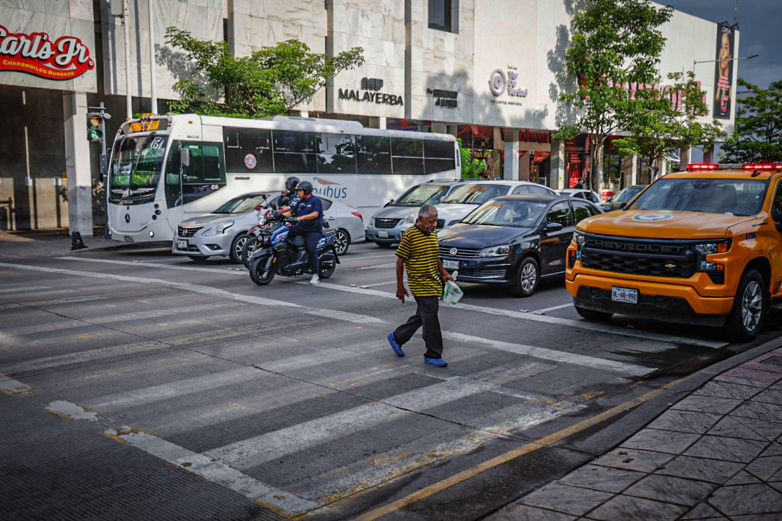 Caminata por una Movilidad Más Segura y Sostenible, en el marco de la conmemoración del Día Mundial del Peatón