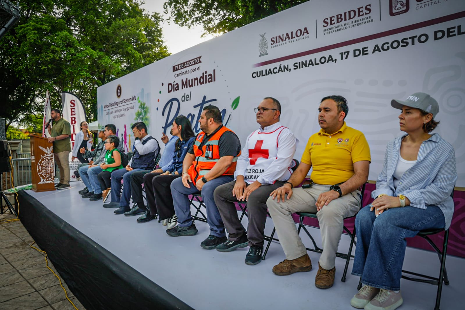 Caminata por una Movilidad Más Segura y Sostenible, en el marco de la conmemoración del Día Mundial del Peatón