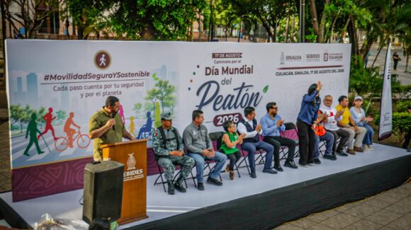 “Ceder el paso no es un favor, es un derecho”: Sebides llama a priorizar al peatón en Sinaloa