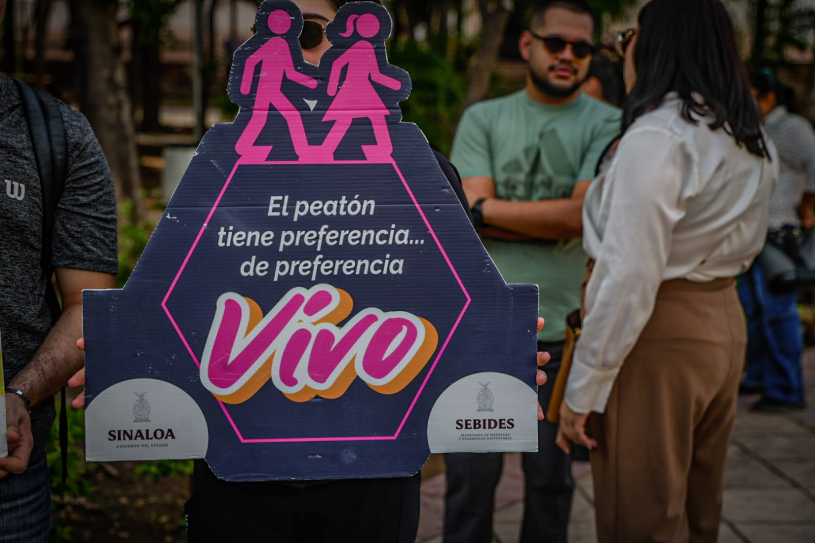 Caminata por una Movilidad Más Segura y Sostenible, en el marco de la conmemoración del Día Mundial del Peatón