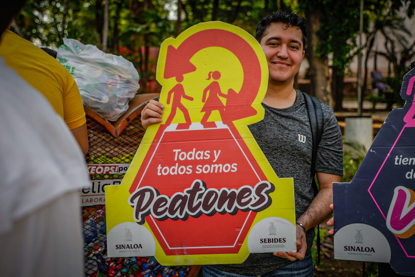 Caminata por una Movilidad Más Segura y Sostenible, en el marco de la conmemoración del Día Mundial del Peatón
