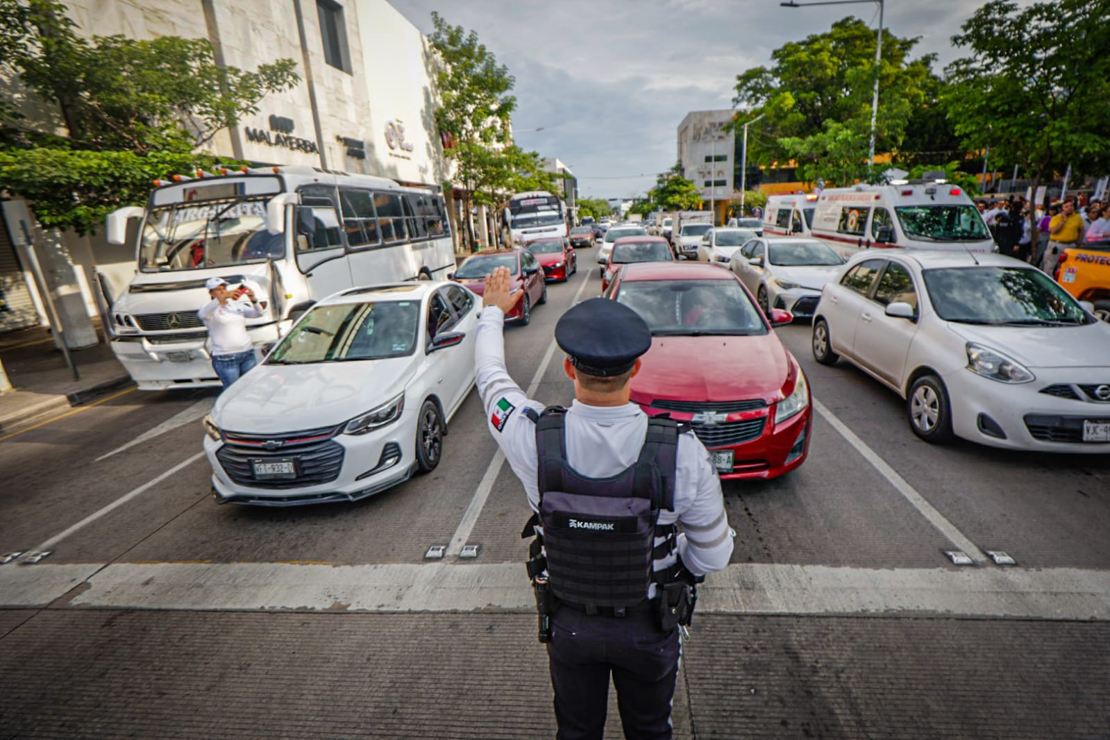 Caminata por una Movilidad Más Segura y Sostenible, en el marco de la conmemoración del Día Mundial del Peatón