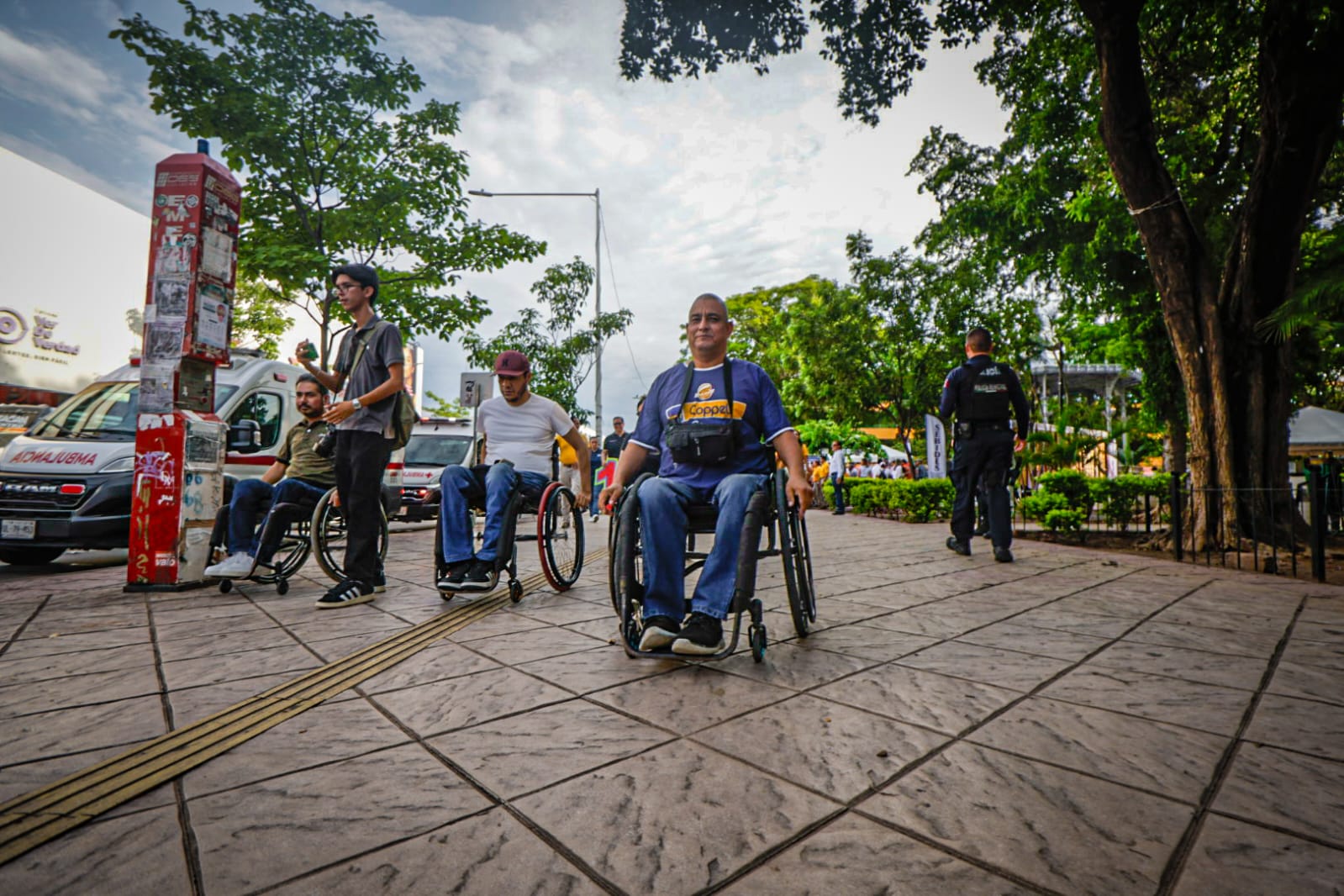 Caminata por una Movilidad Más Segura y Sostenible, en el marco de la conmemoración del Día Mundial del Peatón