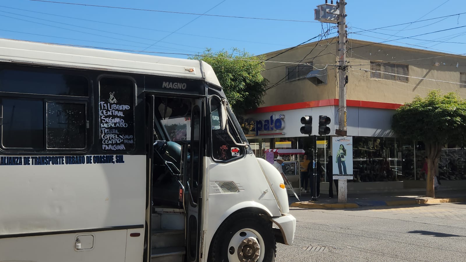 Camión urbano de Guasave