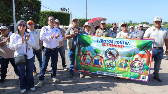 Rosario, Sinaloa, se blinda contra el dengue: arrancan jornada para frenar al mosquito transmisor