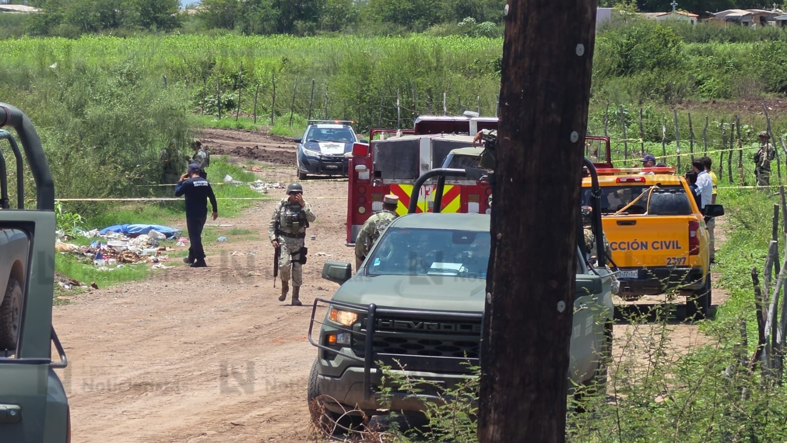Un muerto tras canalazo en La Palma, Navolato