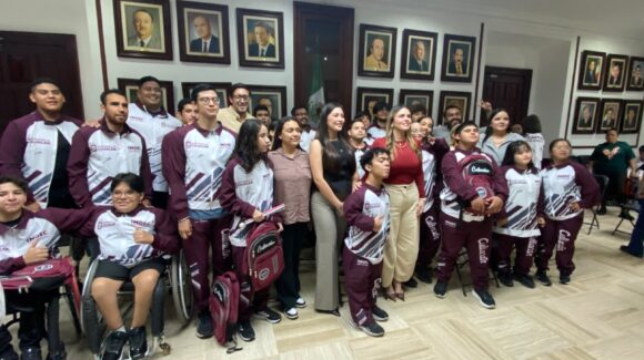 Abanderan a la delegación de Culiacán rumbo a estatales de Paranacionales Conade 2026