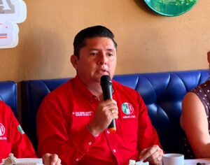 César Emiliano Gerardo Lugo, presidente del PRI Sinaloa