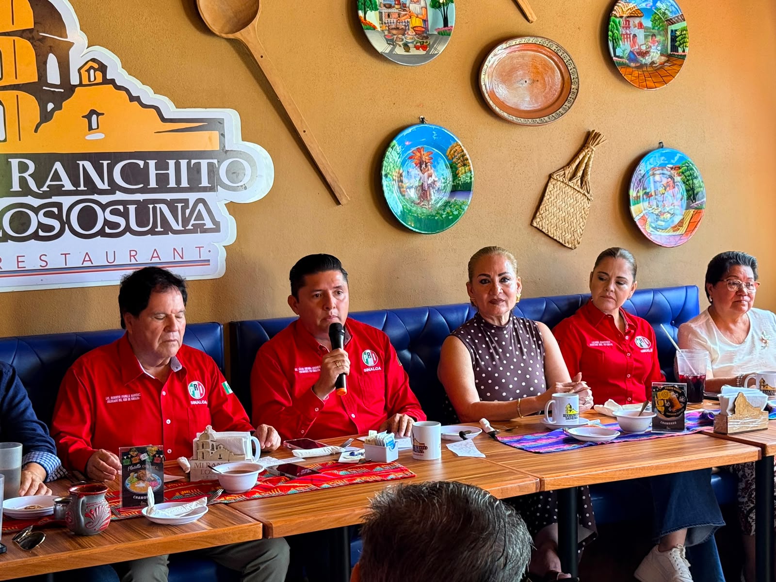 César Emiliano Gerardo Lugo, presidente del PRI Sinaloa