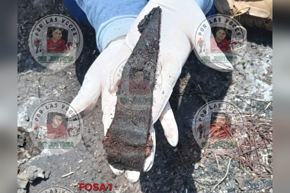 Localizan restos y pertenencias en dos fosas en Ceuta, Elota, Sinaloa