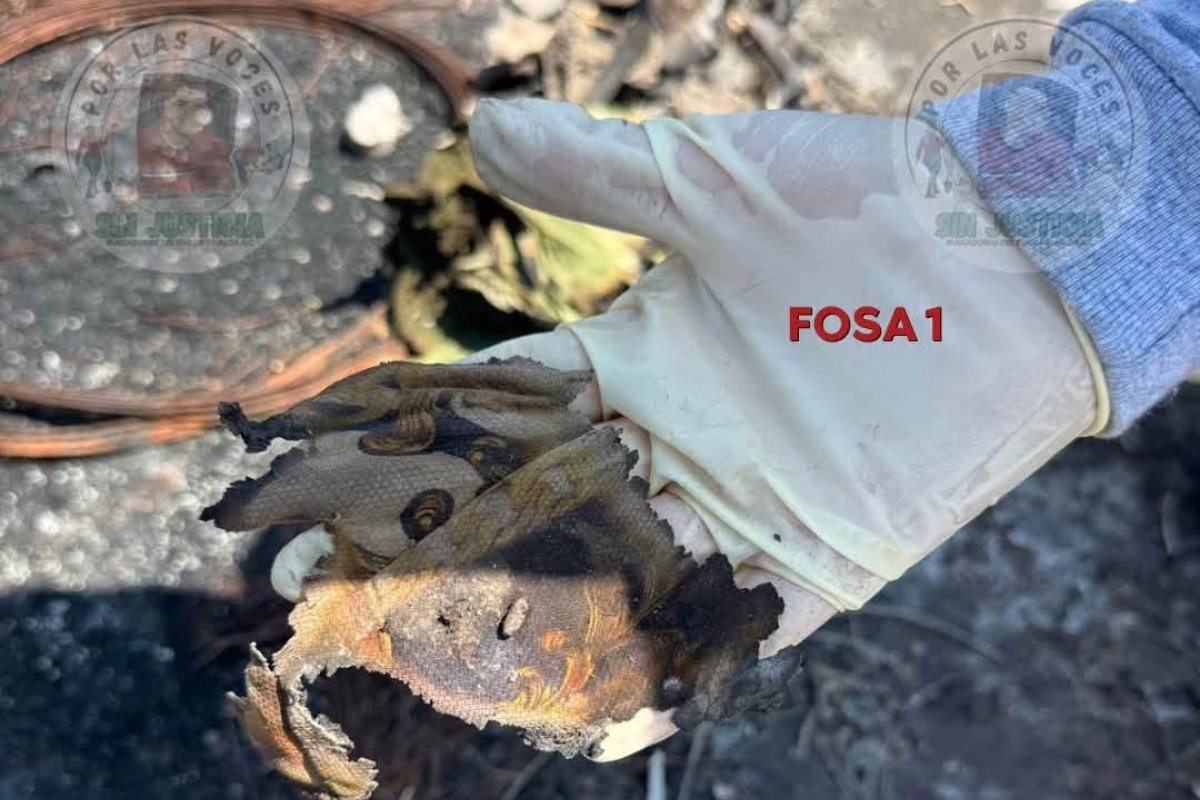 Localizan restos y pertenencias en dos fosas en Ceuta, Elota, Sinaloa