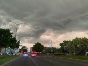 Cielo nublado en Culiacán