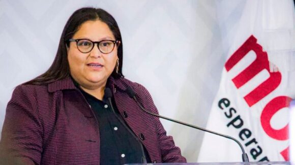 Citlalli Hernández deja en manos de los órganos internos, la decisión de mantener a Rocha Moya como militante de Morena