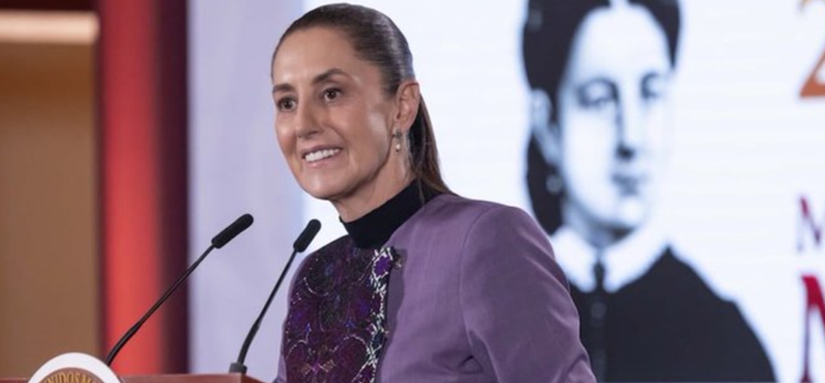 Claudia Sheinbaum en conferencia 'mañanera'