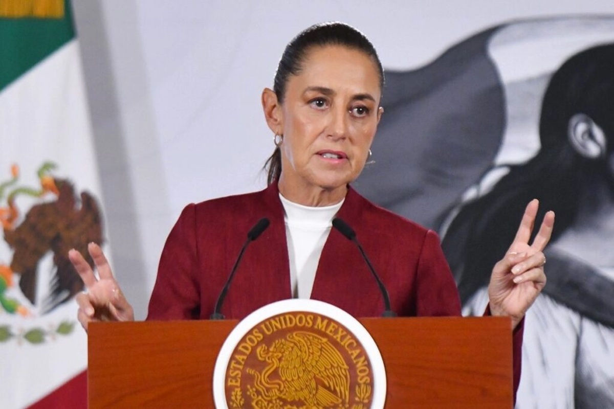Claudia Sheinbaum en conferencia 'mañanera'