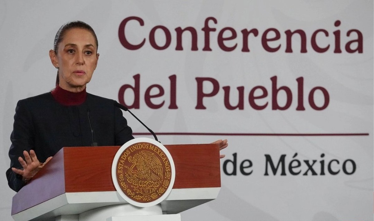 Claudia Sheinbaum en conferencia 'mañanera'
