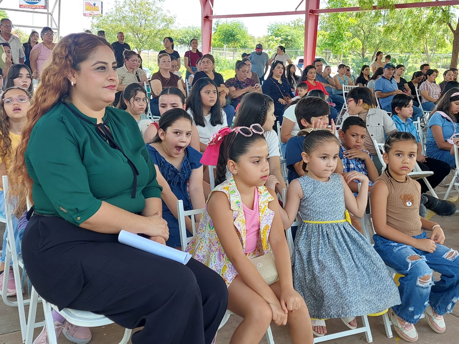 Clausura de cursos infantiles de verano en Guamúchil, Sinaloa