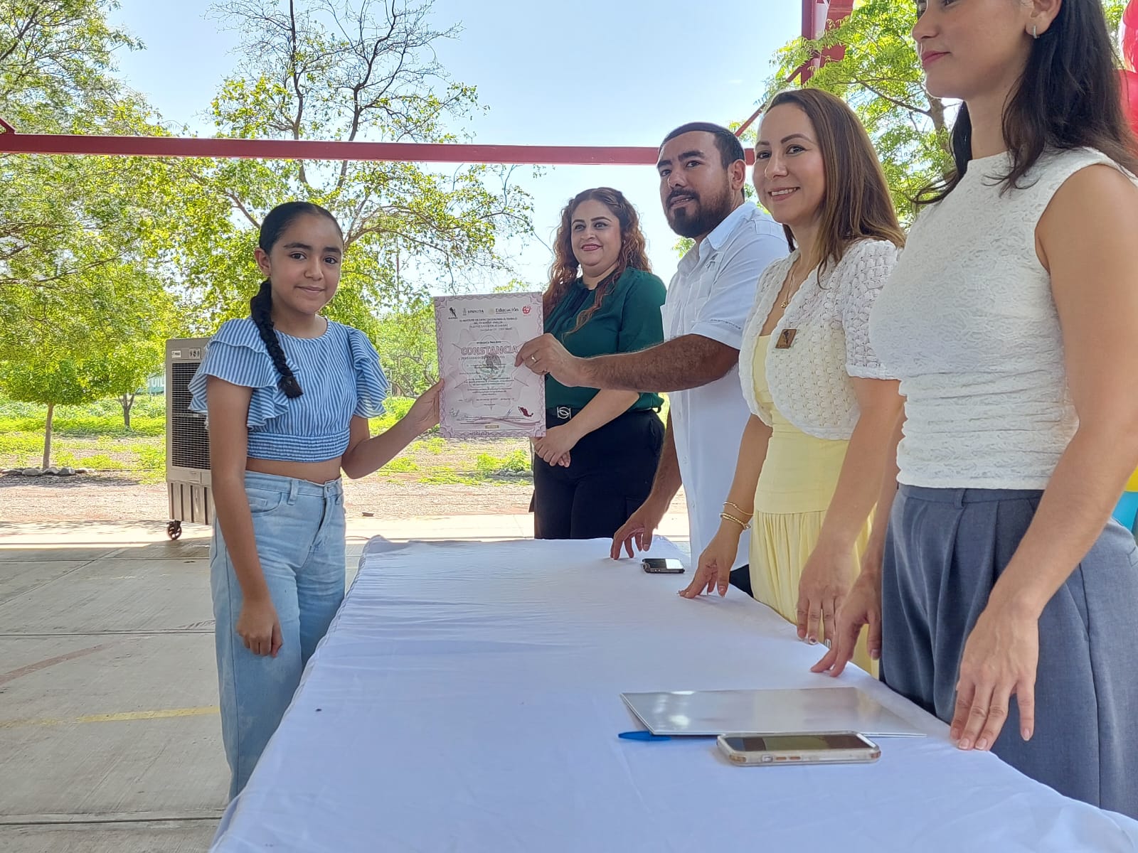 Clausura de cursos infantiles de verano en Guamúchil, Sinaloa