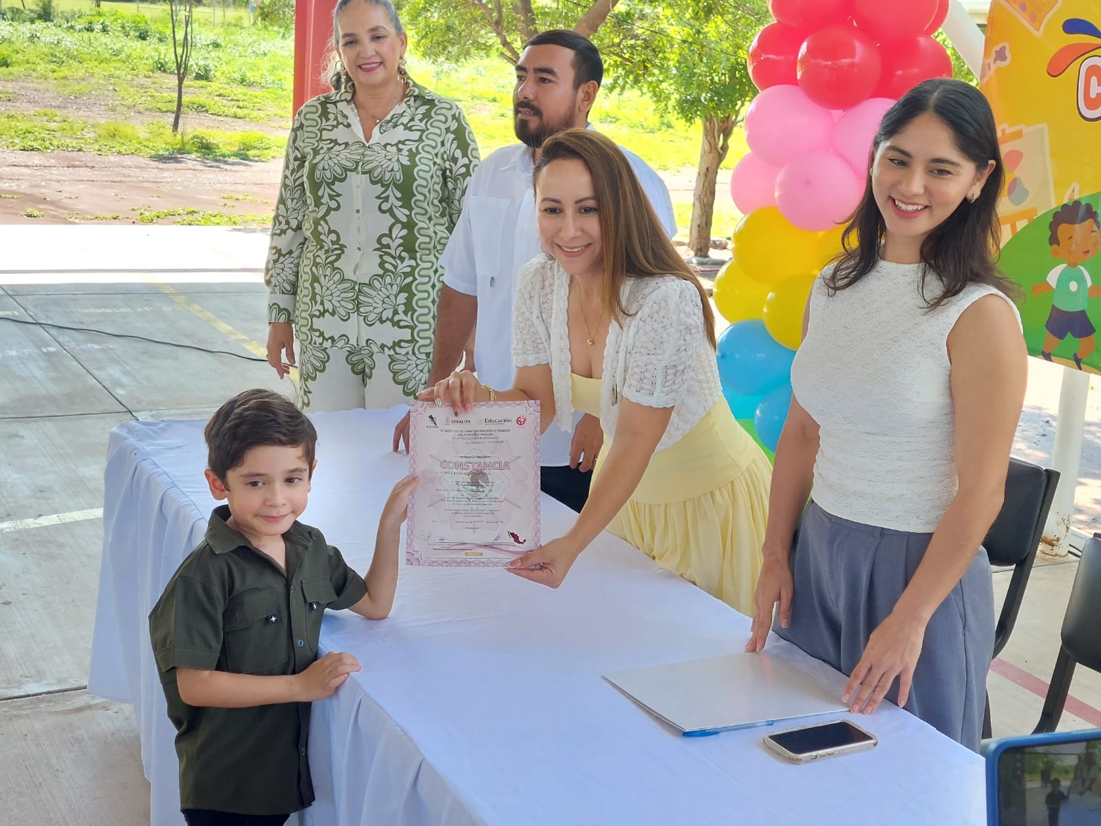 Clausura de cursos infantiles de verano en Guamúchil, Sinaloa
