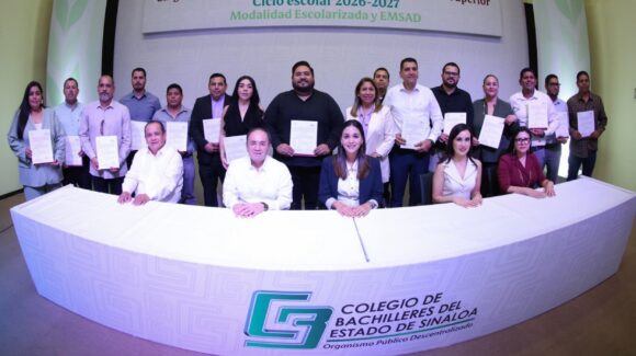 Cobaes asigna plazas para directores de planteles en Sinaloa, sustentado en el mérito