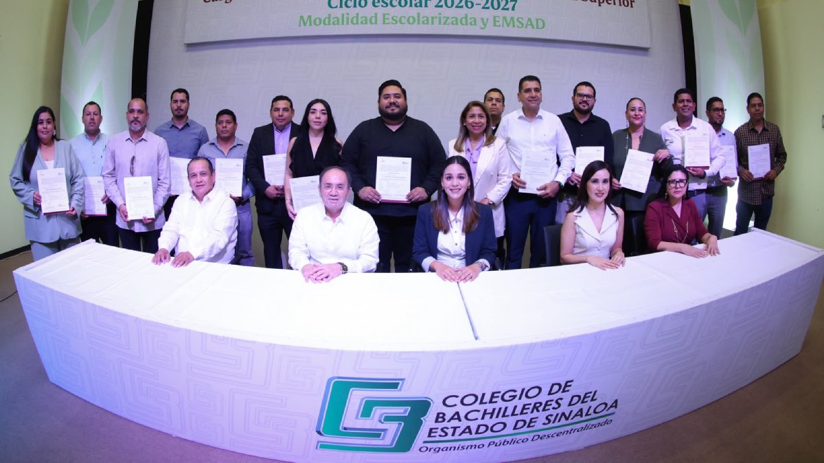 cobaes asigna plazas para directores de planteles en sinaloa