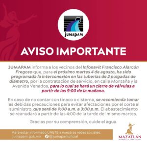 Comunicado Jumapam
