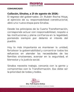 Comunicado Morena