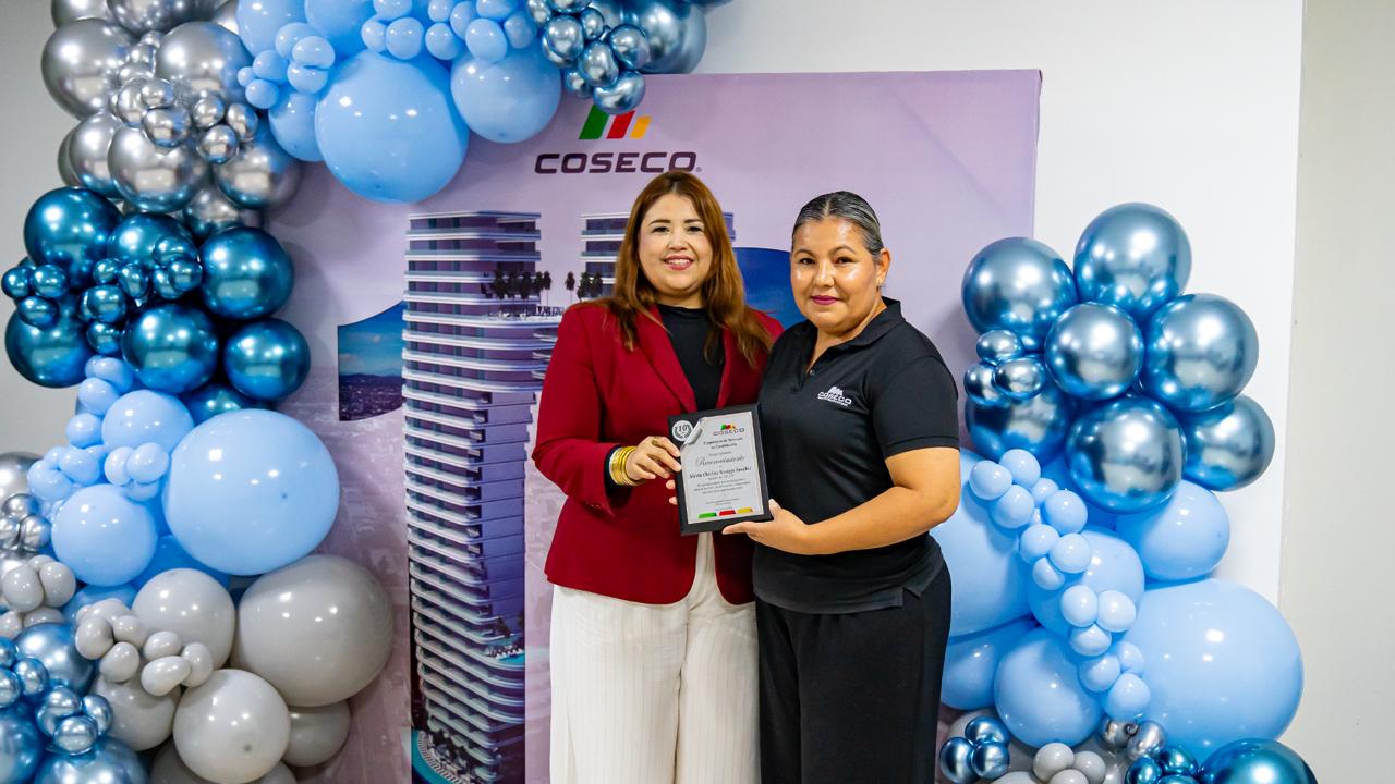 Coseco celebra su aniversario número 19 con reconocimientos a colaboradores