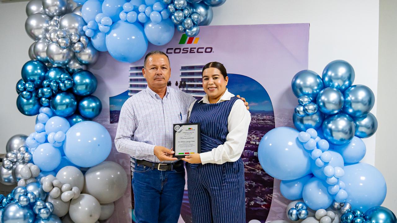 Coseco celebra su aniversario número 19 con reconocimientos a colaboradores