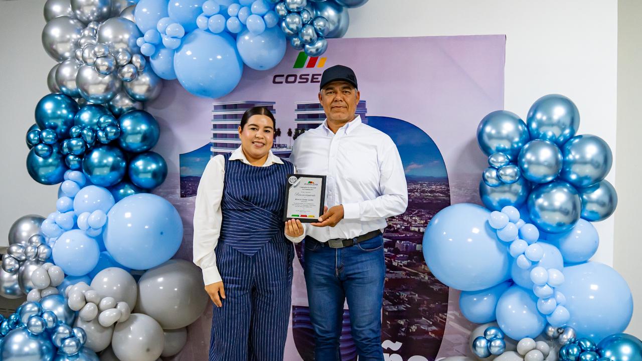 Coseco celebra su aniversario número 19 con reconocimientos a colaboradores