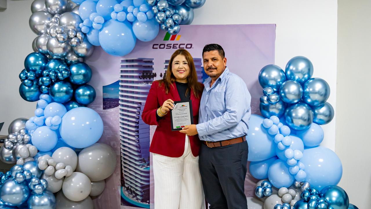 Coseco celebra su aniversario número 19 con reconocimientos a colaboradores