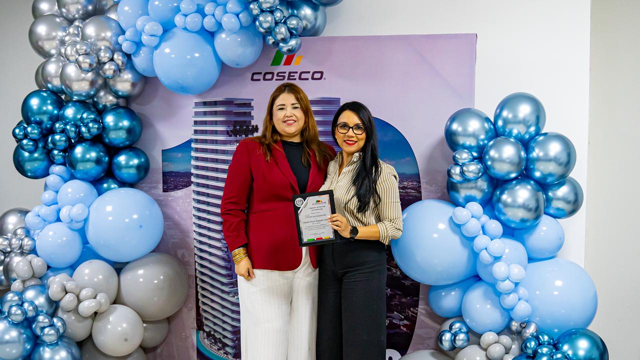 Coseco celebra su aniversario número 19 con reconocimientos a colaboradores