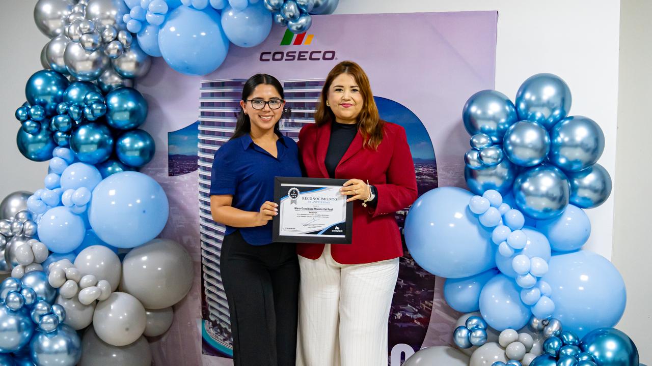 Coseco celebra su aniversario número 19 con reconocimientos a colaboradores