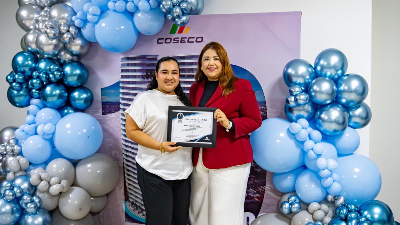 Coseco celebra su aniversario número 19 con reconocimientos a colaboradores