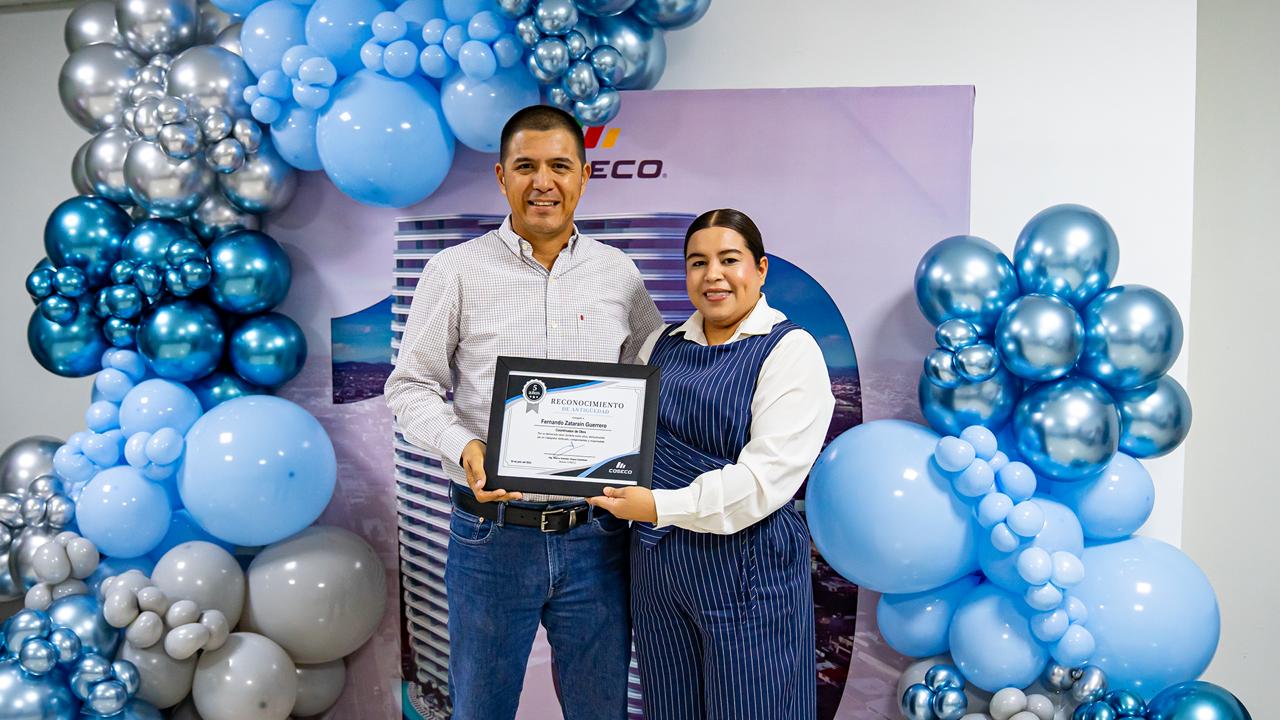 Coseco celebra su aniversario número 19 con reconocimientos a colaboradores