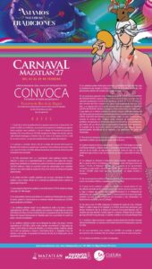 Convocatoria para el Rey del Carnaval de Mazatlán