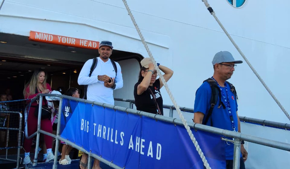 Cruceristas arriban a Mazatlán